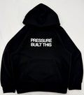 [PRESSURE] HOODIE — BLACK