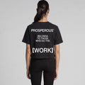 [EARNED] HEAVY CROP TEE — WOMEN'S