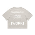 [EARNED] HEAVY CROP TEE — WOMEN'S
