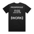 [WORK] ACTIVE TEE — BLACK