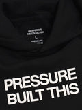 [PRESSURE] HOODIE — BLACK