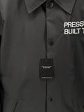 [PRESSURE] COACH JACKET — BLACK