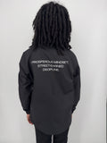 [PRESSURE] COACH JACKET — BLACK
