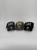 Prosperous [Tpc] Dad Hat in black, camo and navy