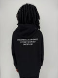 [PRESSURE] HOODIE — BLACK