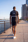 [WORK] ACTIVE TEE — BLACK