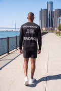 [WORK] ACTIVE L/S TEE — BLACK