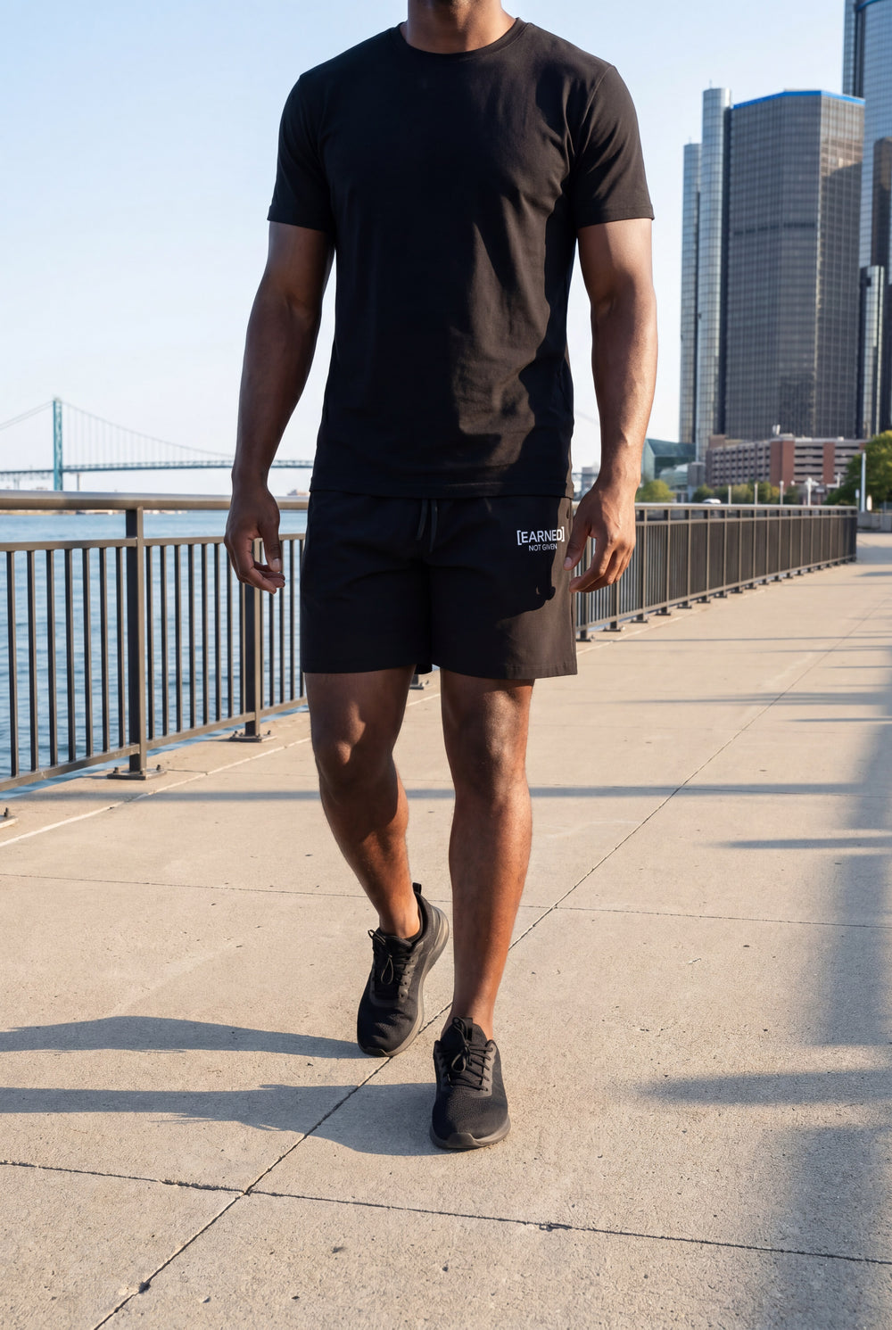[WORK] ACTIVE PRO SHORTS — BLACK