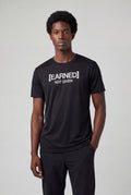 [WORK] ACTIVE TEE — BLACK