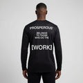 [WORK] ACTIVE L/S TEE — BLACK