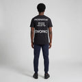 [WORK] TRAINING TEE — BLACK