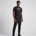 [WORK] TRAINING TEE — BLACK